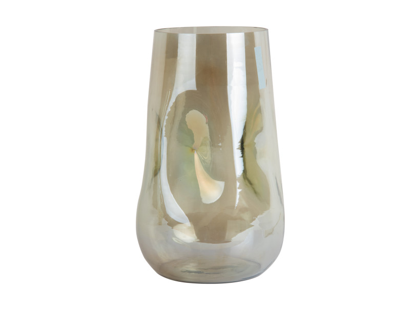 present time Vase Luster Organic Large - PT4210GR Jungle green