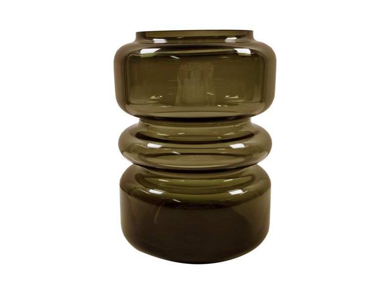 Present Time Vase Maravillo - PT4337BR Chocolate Brown