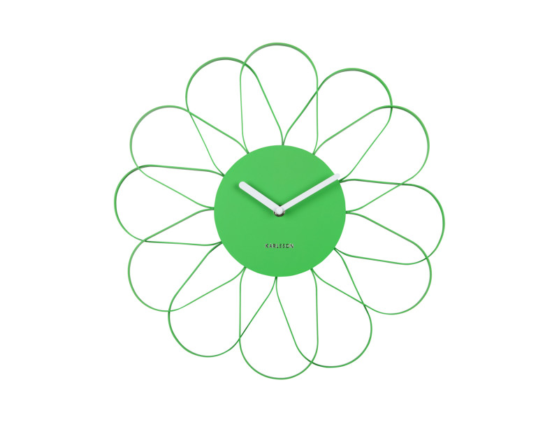 Present Time Wall Clock Arkis - KA5975BG Bright Green