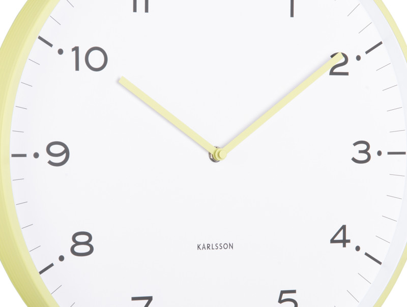 Present Time Wall Clock Circus Rings - KA6011GR Matcha Green