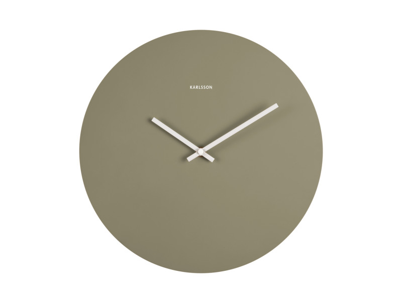 Present Time Wall Clock Colour Splash - KA5922BR Brown