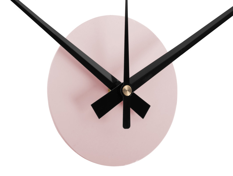 Present Time Wall Clock DIY Butterfly - KA6000LP Soft Pink