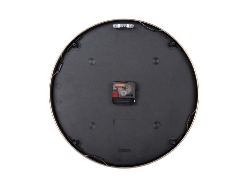 Present Time Wall Clock Elevated Glam - KA6016PI Metallic Dark Pink