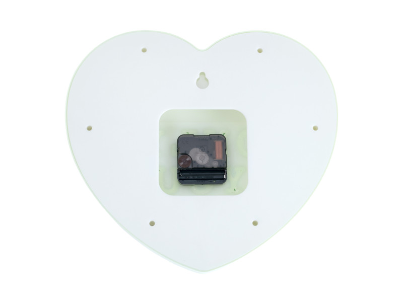 Present Time Wall Clock Heart Candy - KA5985LG Soft Green