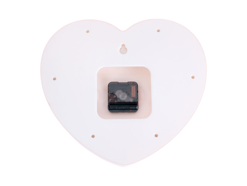 Present Time Wall Clock Heart Candy - KA5985LP Soft Pink