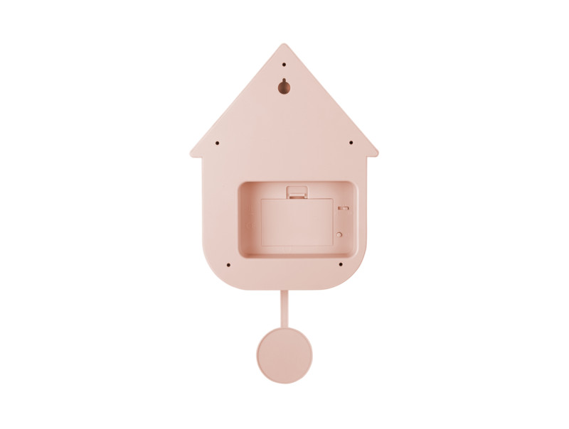 Present Time Wall Clock Modern Cuckoo - KA5768LP Soft Pink