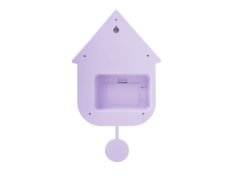 Present Time Wall Clock Modern Cuckoo - KA5768SP Soft Purple