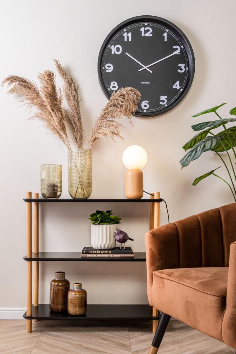 Present Time Wall Clock New Classic Large - KA5848BK Black