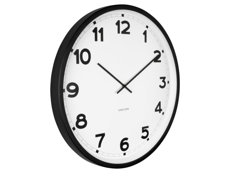 Present Time Wall Clock New Classic Large - KA5848WH White