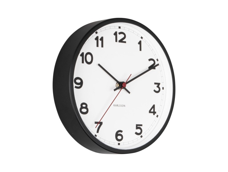 Present Time Wall Clock New Classic Small - KA5846WH White