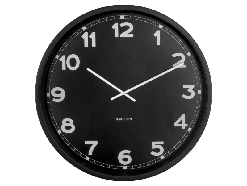 present time Wall Clock New Classic XL - KA5944BK Black