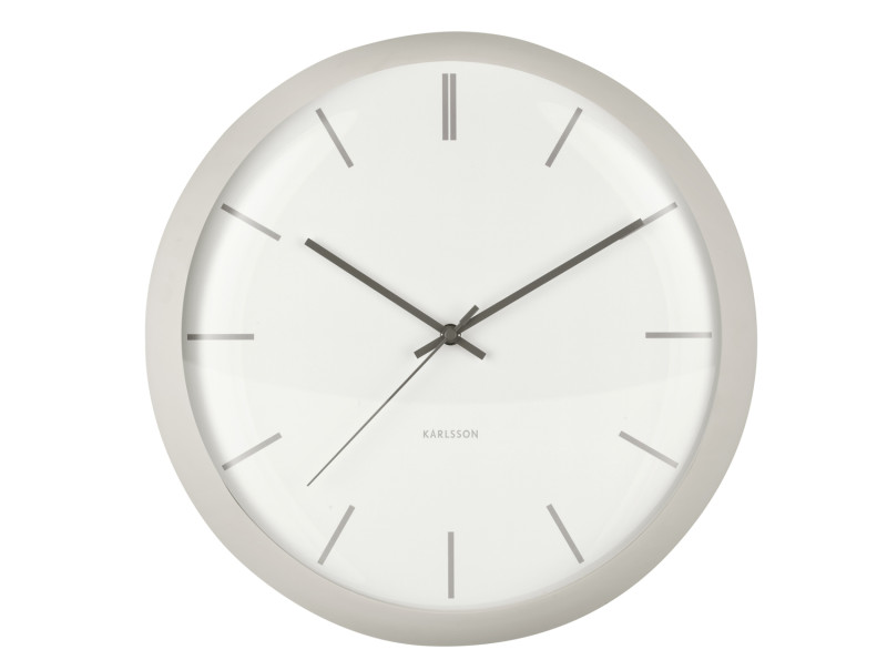 Present Time Wall Clock Nirvana Globe - KA5859WG Warm Grey