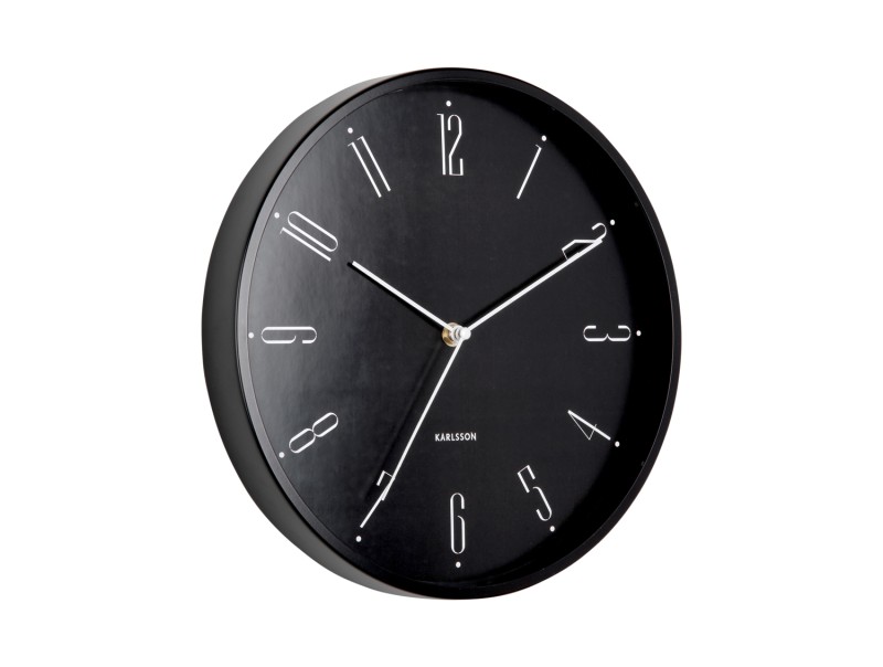 present time Wall Clock Regal Numbers - KA5988BK Black