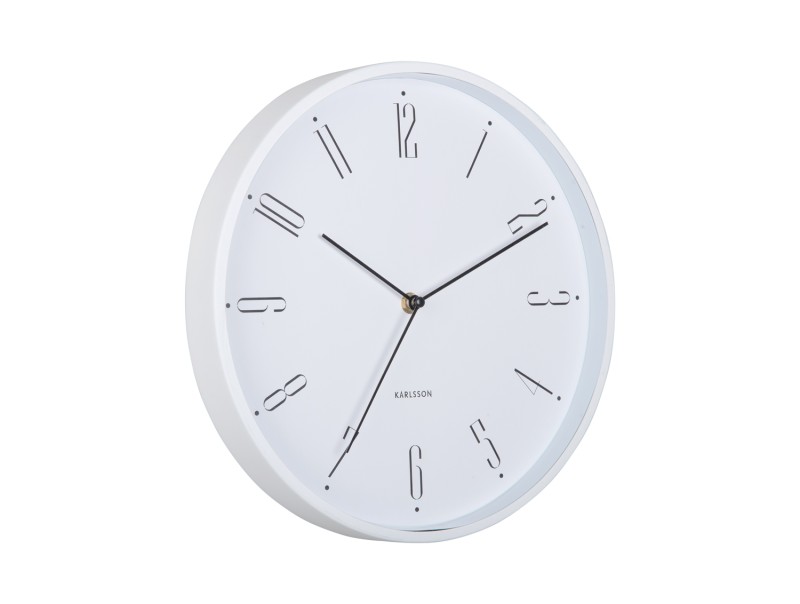 present time Wall Clock Regal Numbers - KA5988WH White