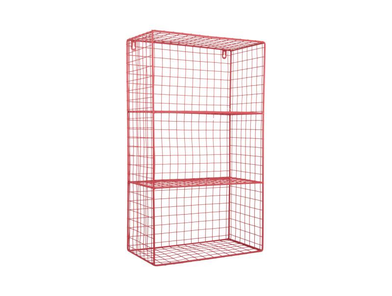 Present Time Wall Rack Reja Large - PT4259RD Scarlet Red