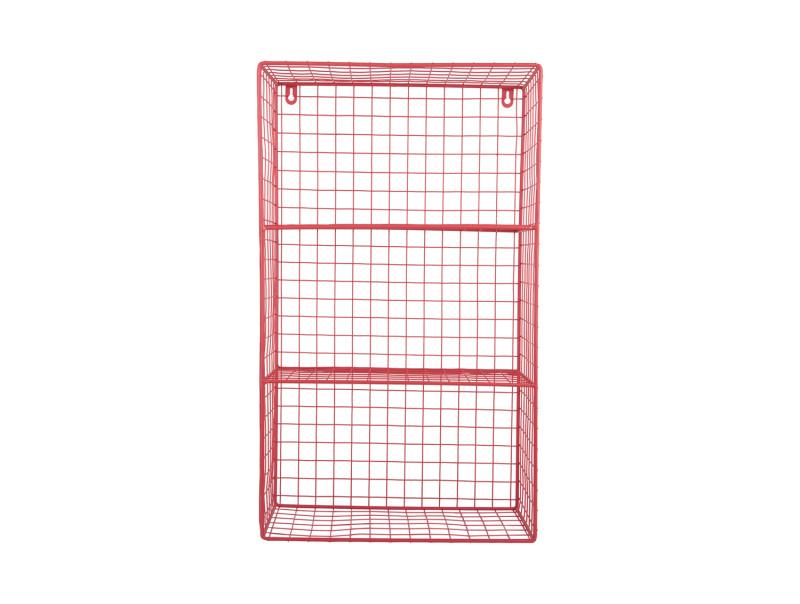 present time Wall Rack Reja Large - PT4259RD Scarlet red
