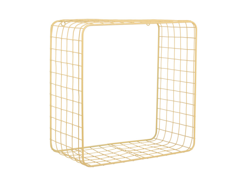 Present Time Wall Rack Set Reja - PT4258LY Soft Yellow