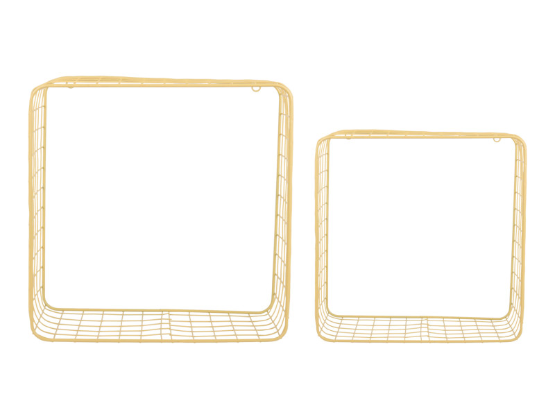 present time Wall Rack Set Reja - PT4258LY Soft yellow