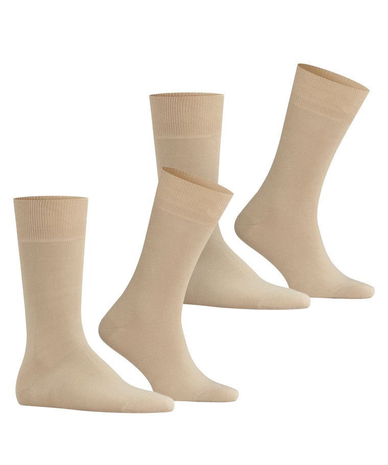 Profuomo 2-Pack Falke Beige Swing Sokken