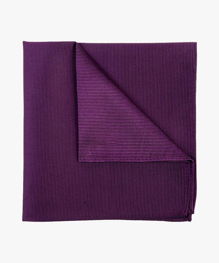 profuomo Aubergine zijden pochet