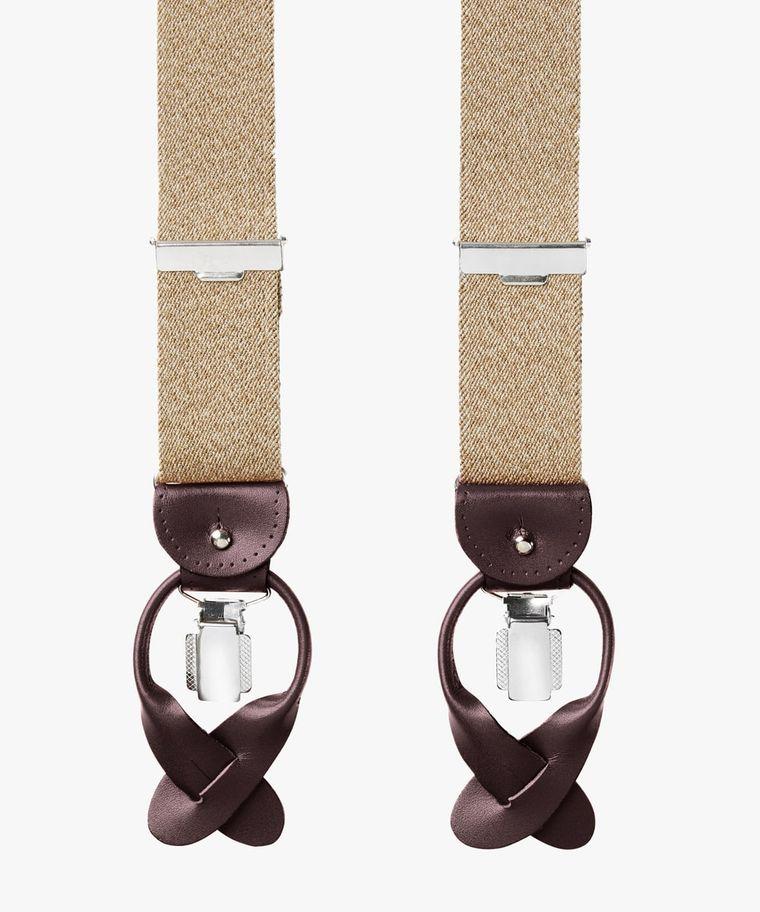 profuomo Beige bretels