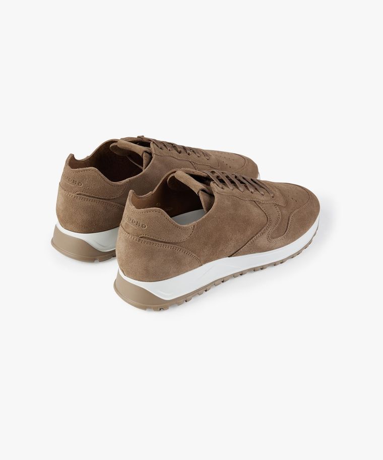 Profuomo Beige Suède Runner