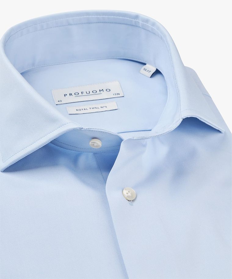 Profuomo Blauw Royal Twill Extra LM