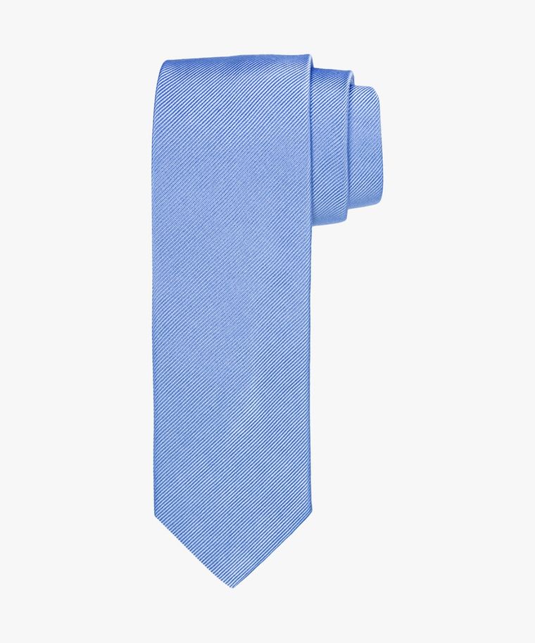 profuomo Blauwe zijden das