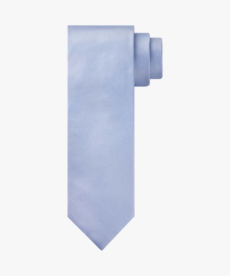 profuomo Blauwe zijden das