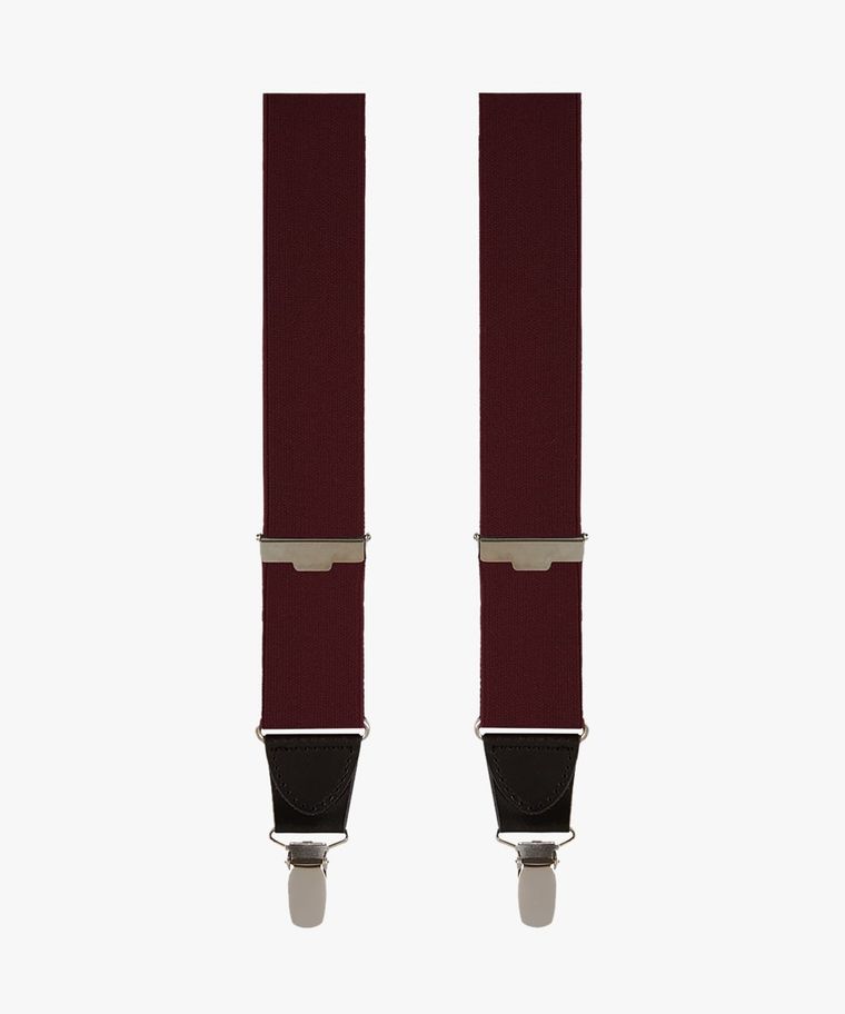 profuomo Bordeaux bretels