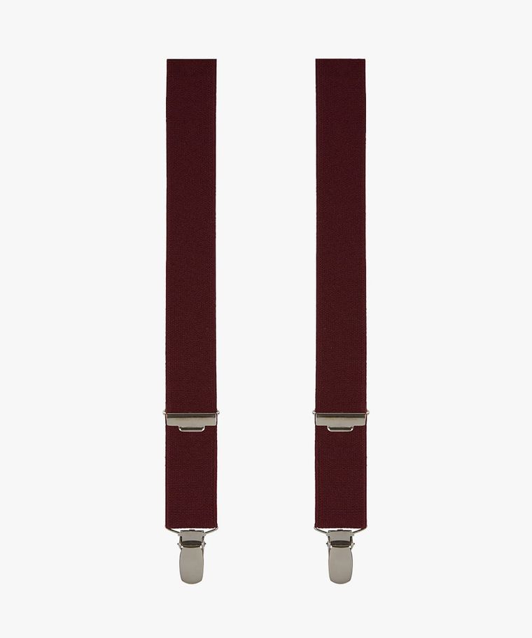 profuomo Bordeaux bretels