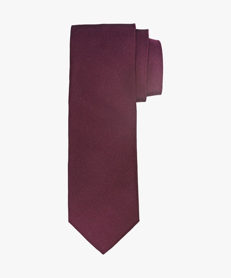 profuomo Bordeaux zijden das