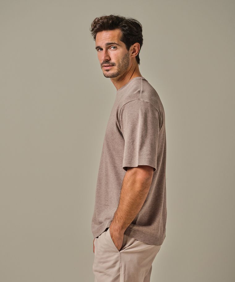 Profuomo Bruin Loose Fit T-shirt
