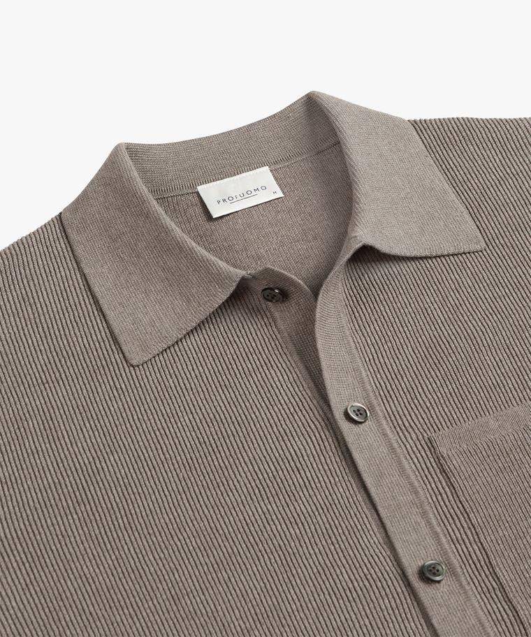 Profuomo Bruin Luxury Basic Overshirt