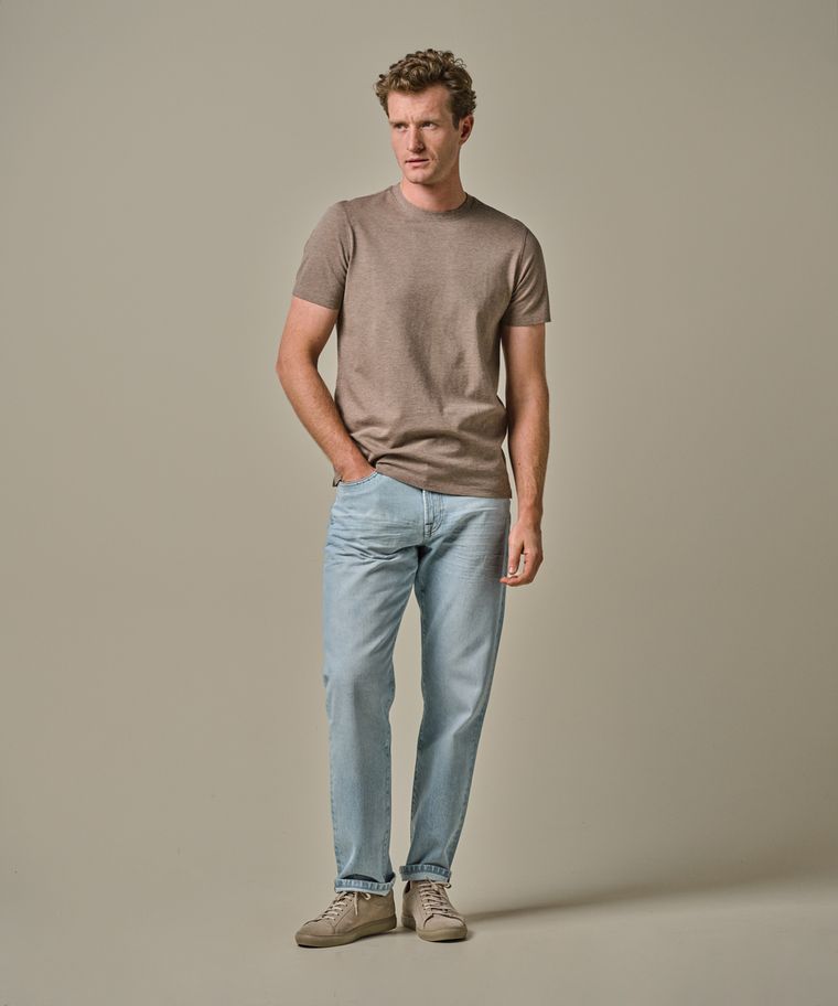 profuomo Bruin stretch pique t-shirt