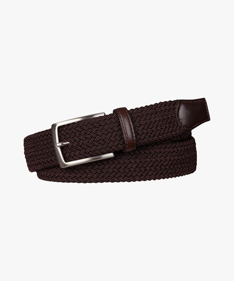 profuomo Bruine elastische riem