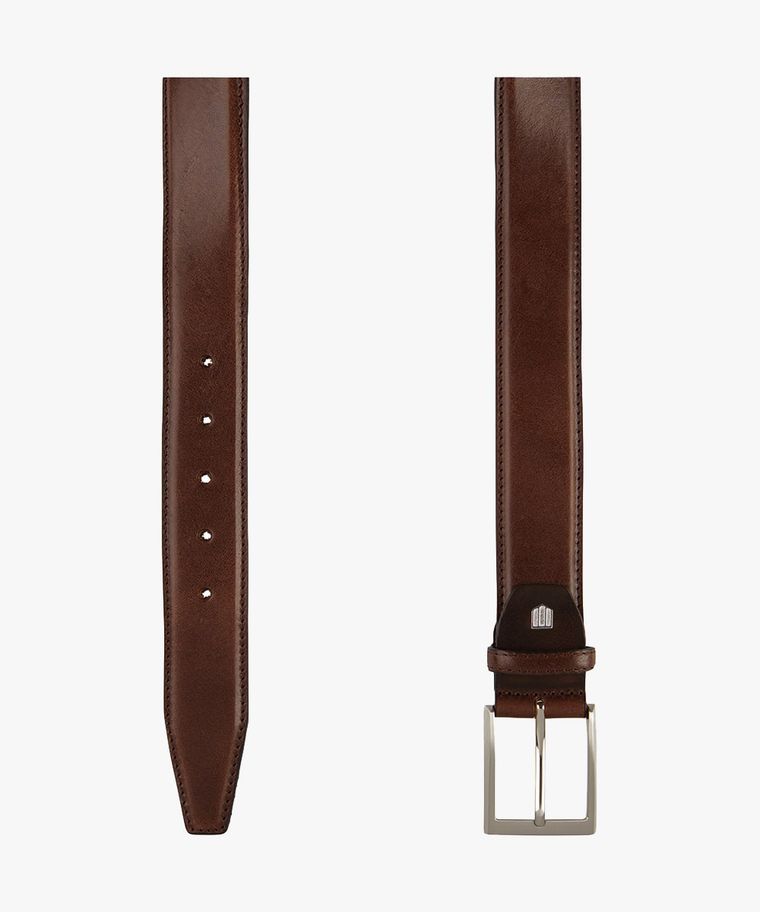 Profuomo Bruine Lederen Riem