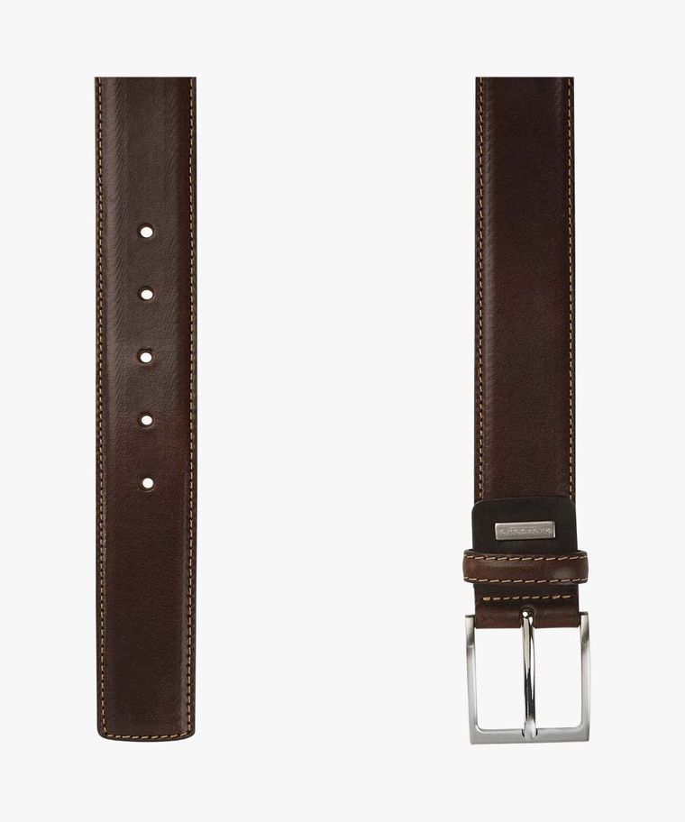 Profuomo Bruine Lederen Riem