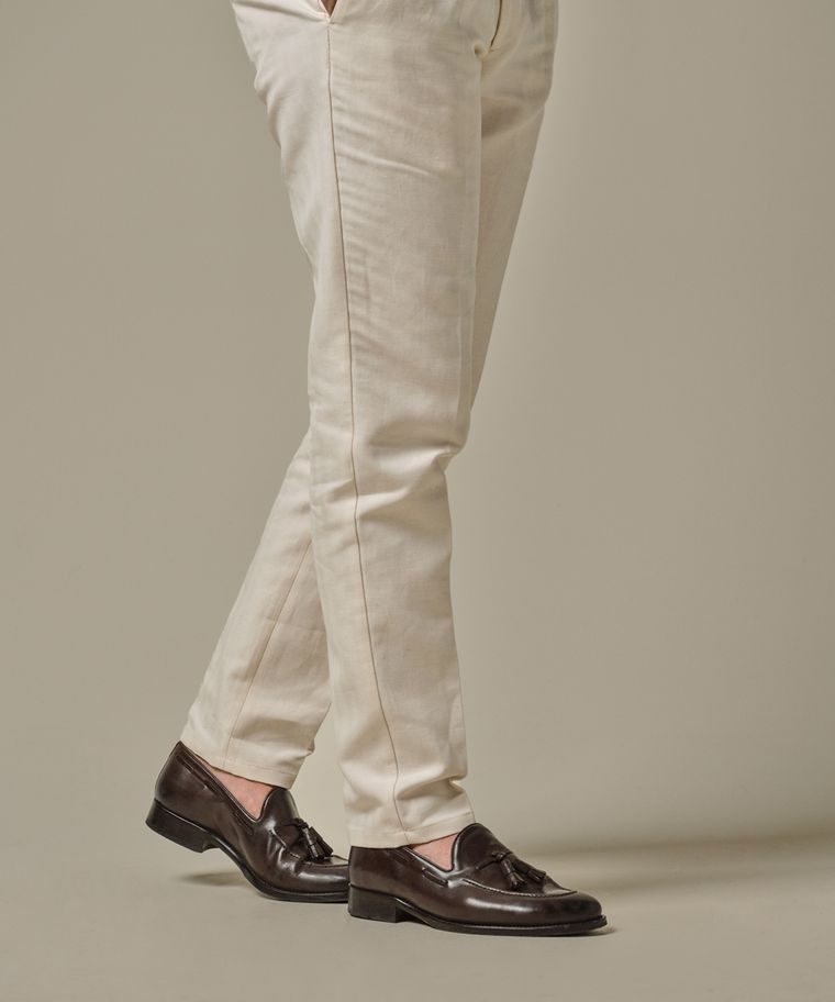 Profuomo Bruine Leren Loafers