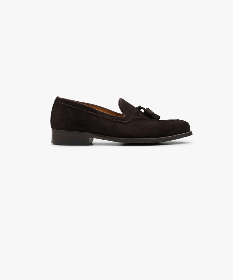 Profuomo Bruine Suède Loafers