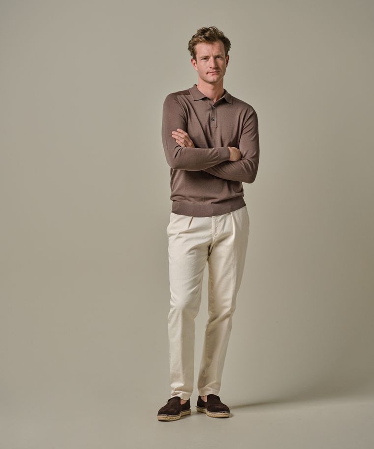 profuomo Bruine tech polo