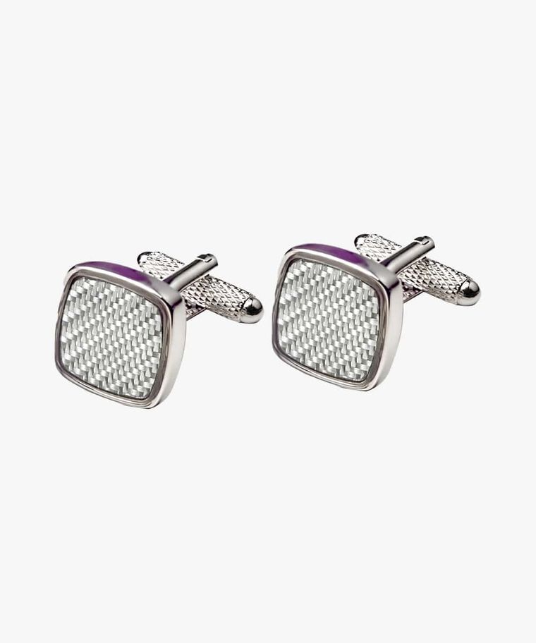 profuomo Carbon look manchetknopen