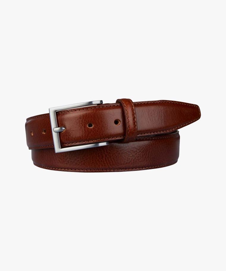 profuomo Cognac kalfslederen riem