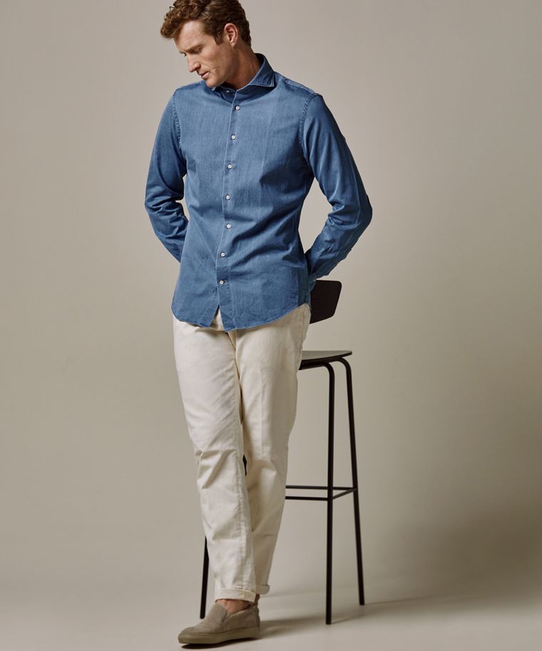 profuomo Denim overhemd