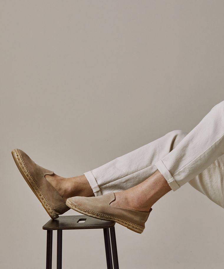 profuomo Fred Martin X Profuomo beige espadrilles