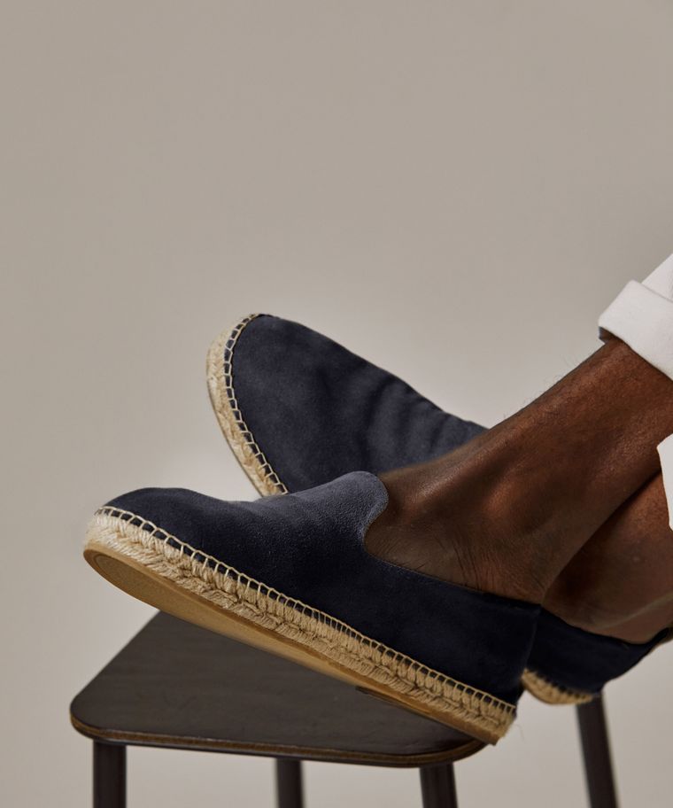 Profuomo Fred Martin X Profuomo Navy Espadrilles