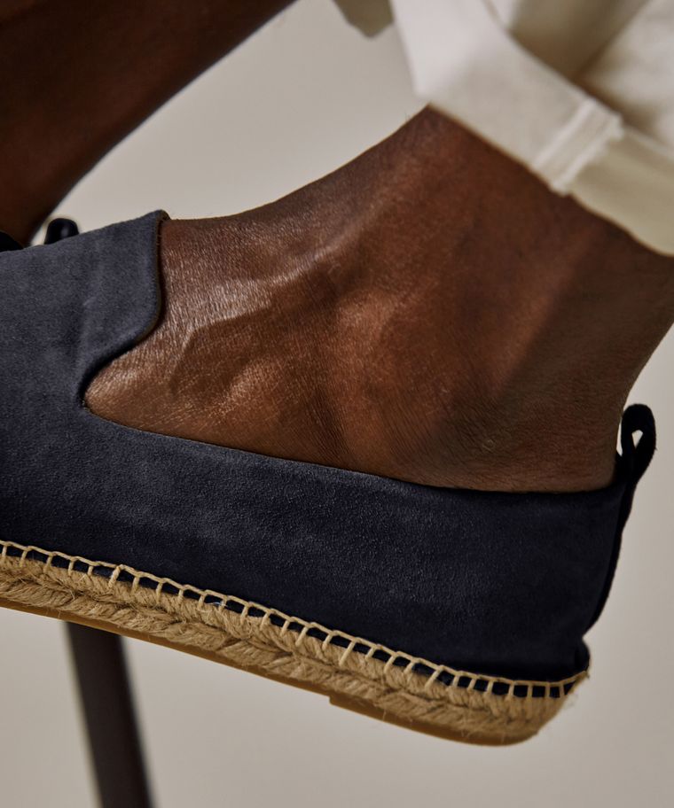 profuomo Fred Martin X Profuomo navy espadrilles