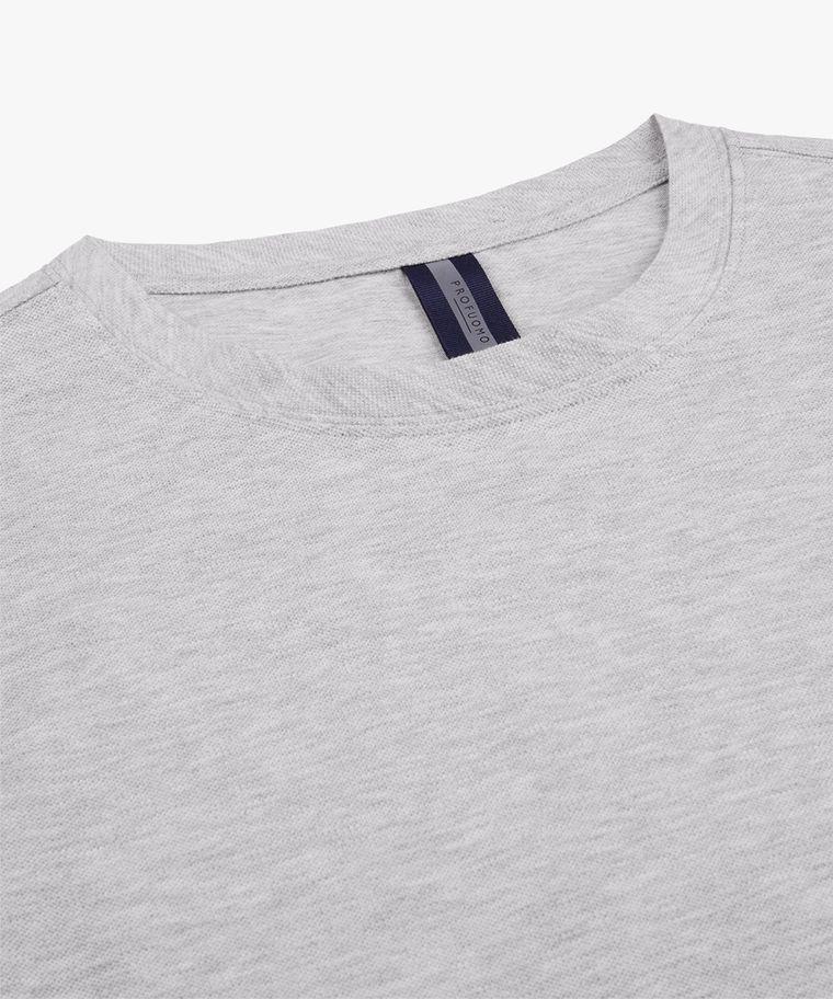 Profuomo Grijs Stretch Pique T-shirt