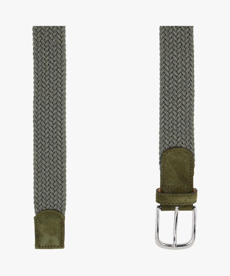 Profuomo Groene Elastische Riem