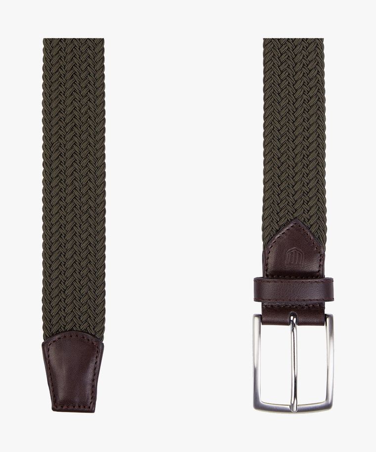 Profuomo Groene Elastische Riem